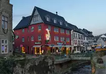 Bad M�nstereifel - Cafe/Restaurant  Printenhaus  in der Abendd�mmerung - 20.12.2016