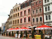 Liberec (Reicvhenberg), Platz am Rathaus Sommer 2004