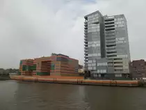 7905 Hamburg am 13.11.2016: Wohn- und Gesch�ftsh�user an der Gro�en Elbstra�e /