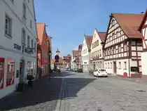 Windsbach, H�user in der Hauptstra�e (26.05.2016)