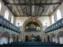 Gaggstatt, Innenraum der Ev. Kirche (29.05.2016)