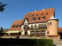 Neunkirch, Restaurant  Deux Clefs  (Zwei Schl�ssel), Sept.2016