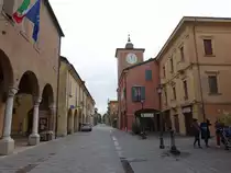 Rubiera, Torre de Orologio, erbaut 1485 (09.10.2016)