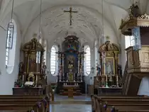 Happing, Alt�re in der St. Martin Kirche (03.07.2016)