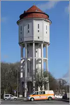 Emden. Der Wasserturm wurde 1910 in der N�he des Bahnhofs erbaut.
10.03.2017
