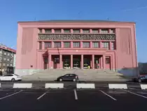 Falkenau a. d. Eger / Sokolov, Kulturhaus Mestsky Namesti Budovatelu (19.02.2017)