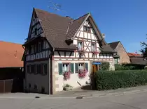 Fachwerkhaus in der Butzentalstra�e in Broggingen (14.08.2016)