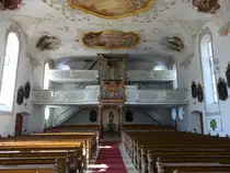 Sulzberg, Orgelemoore in der Pfarrkirche Hl. Dreifaltigkeit (27.03.2017)