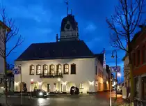Euskirchen, altes Rathaus nachts - 07.03.2017