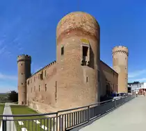 Landesburg Z�lpich (Bild zusammengesetzt aus 3 Einzelbildern) - 10.03.2017