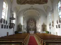 Altenbuch, barocke Alt�re und Kanzel in der St. Rupert Kirche (13.11.2016)