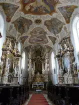 P�nning, Rokoko Alt�re und Deckengem�lde in der St. Martin Kirche (13.11.2016)