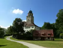 St�hlingen, das Schlo� Hohenlupfen, in heutiger Form seit 1642, im Privatbesitz, Sept.2015