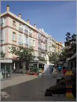 C�diz. H�userzeile an der Plaza de las Flores. 19.04.2017