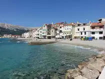 An der Hafenpromenade von Baska auf der Insel Krk (30.04.2017)