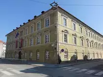 Karlovac, ehem. Kadettenschule, erbaut im 18. Jahrhundert als Sitz des Karlovacer Milit�rkommandos (01.05.2017)