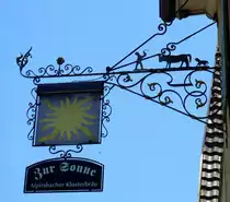 Merdingen, Gasthaus  Zur Sonne , Juni 2017