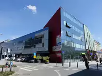 Vukovar, Einkaufszentrum Golubica Mall in der Josipa Jurja Strossmayera Stra�e (02.05.2017)