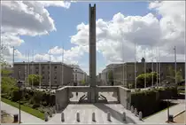 Brest. Hinter dem Square Mathon beginnt/endet die Rue de Siam. 25.04.2017