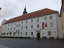 Varazdin, fr�hbarockes Jesuitenkloster, erbaut im 17. Jahrhundert (03.05.2017)