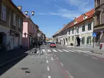 Maribor, historische Geb�ude in der Korosta Cesta Stra�e (04.05.2017)