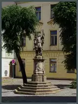 Denkmal vor der St. Michael-Kirche in Olomouc (Olm�tz). (05.06.2017)