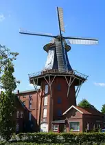 Die Deichm�hle in Norden nahe des Einkaufszentrums  Norder Tor . [26.7.2017 - 10:20 Uhr]