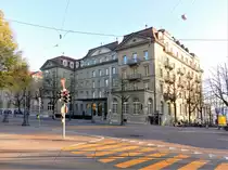 Bern, Bernerhof. Seit 1924 Hauptverwaltung des Eidgen�ssischen Finanzdepartements (EFD). Bis 1923 war der Bernerhof ein Luxushotel (Baujahr 1856 - 1858). 2004 - 2005 wurde das Geb�ude umfassend saniert - 27.11.2013
