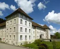 Bellelay, die S�dfassade der ehemaligen Klosteranlage, Mai 2017
