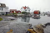 K�ring�n hat etwa 130 Einwohner, im Sommer jedoch steigt die Zahl der Menschen auf der Insel stark an.
Aufnahme: 3. August 2017.