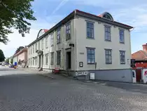 Gr�nna, Holzh�user an der Brahegatan und Hahngr�nd Gatan (15.06.2017)