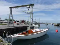 Gr�nna, am F�hrhafen zur Insel Visings� im V�ttersee (15.06.2017)