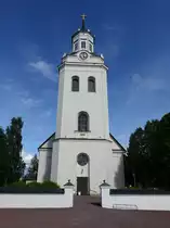 Orsa, Ev. Kirche, erbaut im 13. Jahrhundert, Baltisches Gew�lbesystem 15. Jahrhundert (16.06.2017)