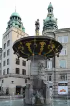 Der Caritas Brunnen ist der mit Abstand �lteste Brunnen von Kopenhagen. (Mai 2012)