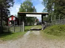 Junsele, Freilichtmuseum Hembygdsgarden nahe der Kirche (19.06.2017)