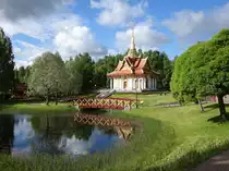 Thail�ndischer Pavillion in Utanede, K�nig Chulalongkorn’s Memorial Building, erbaut 1997  (20.06.2017)