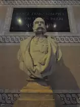 Die B�ste von Kaiser Franz Joseph I. im Heeresgeschichtlichen Museums in Wien. (November 2010)