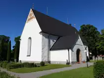 �lvkarleby, Ev. Kirche, erbaut aus Naturstein ab 1478 (22.06.2017)
