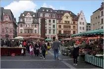 Mainz. Geb�udeensemble am Markt n�rdlich des Doms. 16.09.2017