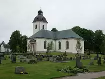 Alunda, barocke Ev. Kirche, erbaut von 1780 bis 1787 (23.06.2017)
