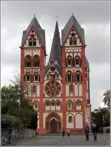Limburg an der Lahn. Der Limburger Dom - auch Georgsdom genannt - wurde zwischen 1190 und 1235 erbaut. 28.09.2017