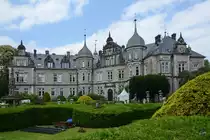 Die Westfront des Schlosses in der Innenstadt von B�ckeburg. (Juni 2011)