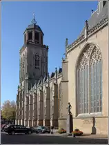 Deventer. Zwischen 1450 und 1525 wurde die Lebuinuskirche als gotische Hallenkirche errichtet. Vorg�ngerbauten reichen bis ins Jahr 768 zur�ck. 15.10.2017