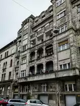 Budapest, Bethlen G�bor utca, sch�nes Wohnhaus. Aufnahmedatum: 21.09.2017.