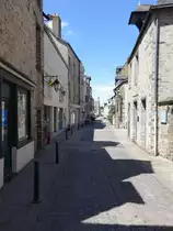 Chateaubriant, historische H�user in der Rue Couere (10.07.2017)