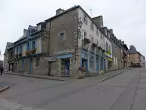 Josselin, historische H�user in der Rue Oliver de Clisson (11.07.2017)