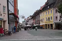 Die Reichenstra�e in der F�ssener Innenstadt am 27. Juli 2017.