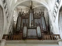 Lucon, Orgel der Kathedrale Notre Dame, erbaut von 1852 bis 1855 durch die Orgelwerkstatt Aristide Cavaill�-Coll (13.07.2017)