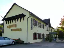 Scheibenhardt, der Waldgasthof Bienm�hle liegt au�erhalb des Ortes im Bienwald, Sept.2017