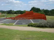 Oradour-sur-Glane, Centre de la m�moire, Mahn- und Gedenkst�tte mit einem Dokumentationszentrum (14.07.2017)